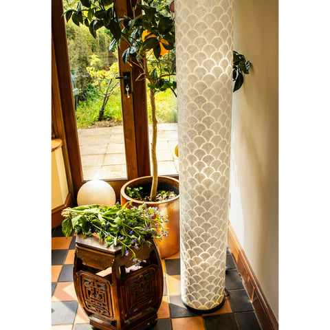 Seville cylinder floor lamp by Collectiviste.
