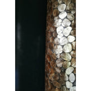 Shimmering golden mother of pearl. Pebble by Collectiviste lighting UK.