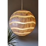 Cool shell globe lamp shade.