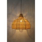 Pretty woven lampshade in scalloped design. Lacey by Collectiviste lighting UK.