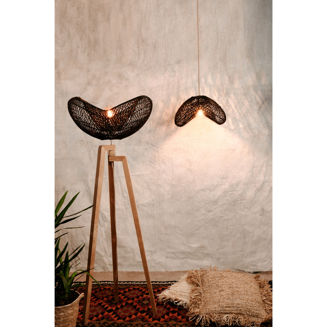 Black Tripod Floor Lamp Truffle by Collectiviste Collectiviste