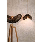Designer rattan lighting ideas.