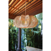 Pandan rope lampshade in star shape by Collectiviste lighting.