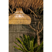 Tropical rattan lampshade. Villa styling by Collectiviste lighting.