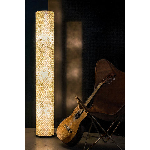 Collectiviste tall column floor lamps - handcrafted unique and unusual home lighting - Global home decor 150cm