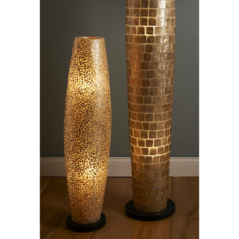 Unique gilded shell lighting by Collectiviste - gold home decor